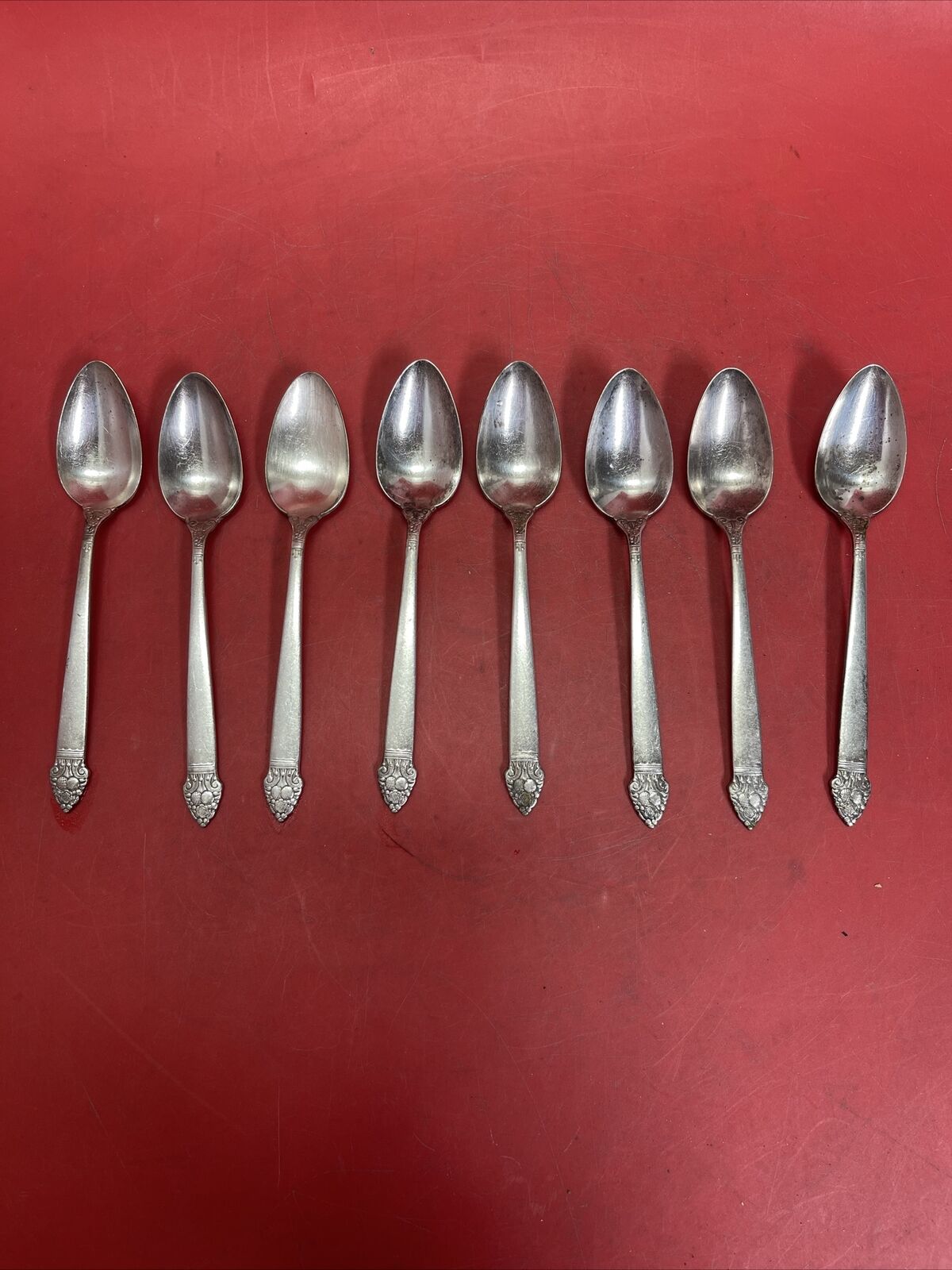 Vintage Community Plate Dessert spoon Lot 8