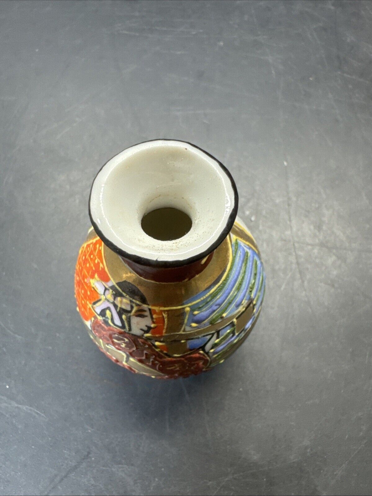 Vintage Japanese Mini Vases/ Set Of 4
