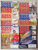 Bass Master magazine Lot of 10 Feb-Nov (2007)