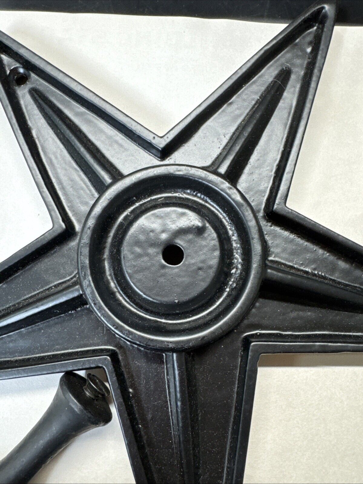 Vintage Building Cast Iron STAR 8in/ The Box Is Damage