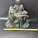 Vintage Pieta Statue Mary & Jesus Christ  Catholic 10" Figure