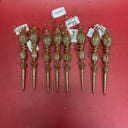 VINTAGE CHRISTMAS ORNAMENTS ICICLES / lot of 8 pcs