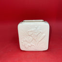 Lenox Rectangular Tiger Lily Vase -24 K Gold Trim-Lot 3