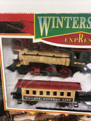 Set Of 2 Vintage New Bright Wintersville Express Wow Toyz Classic Train Set