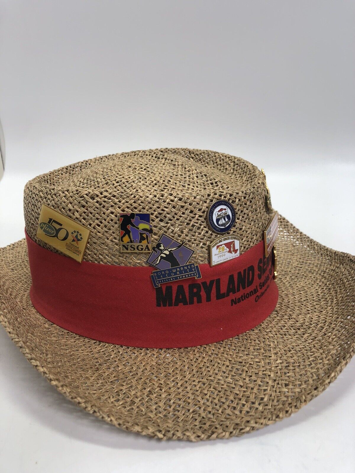 Marylend Olympic Vintage Hat with Pins