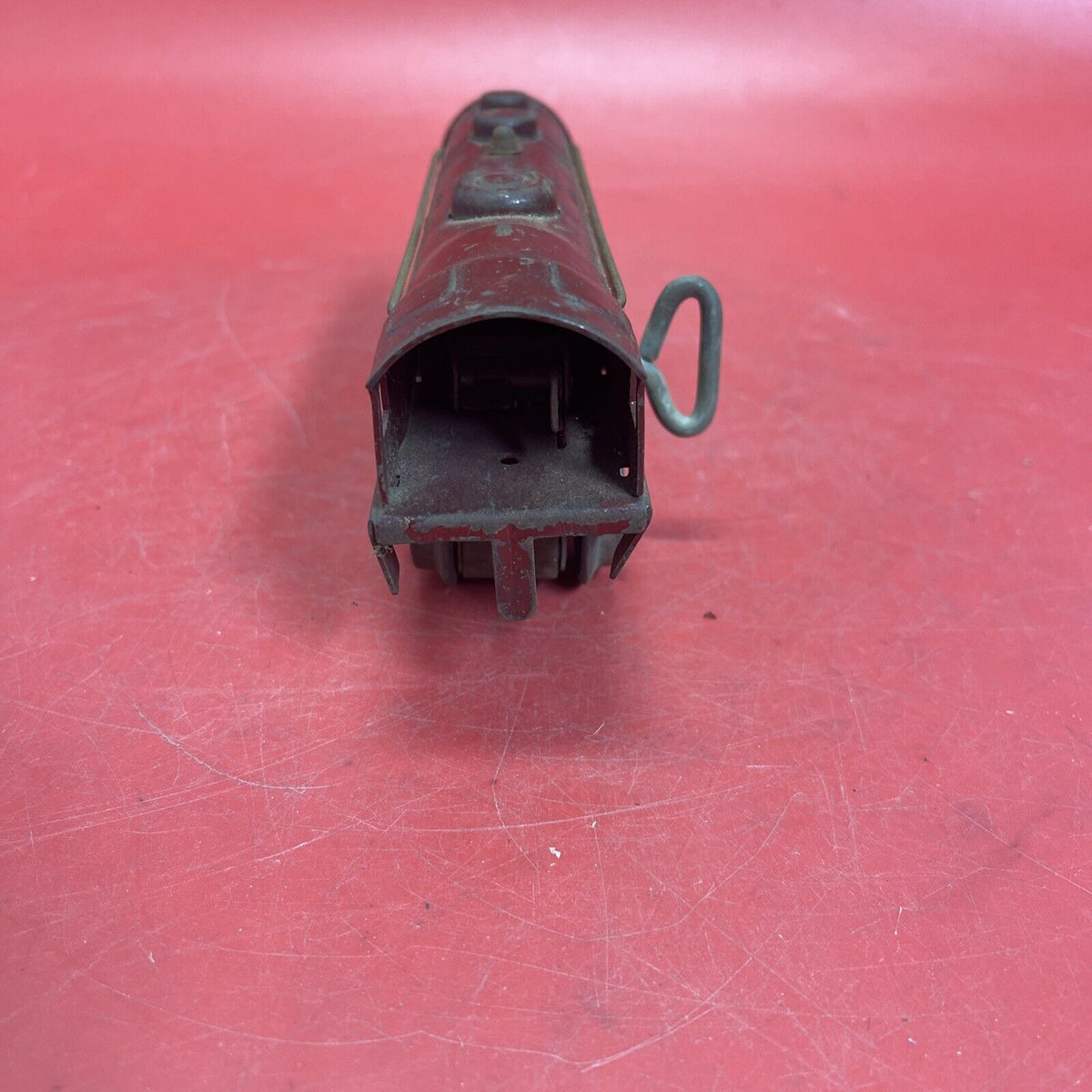 Train Engine Key Vintage red locomotive, winding mechanism key – Treasures1906