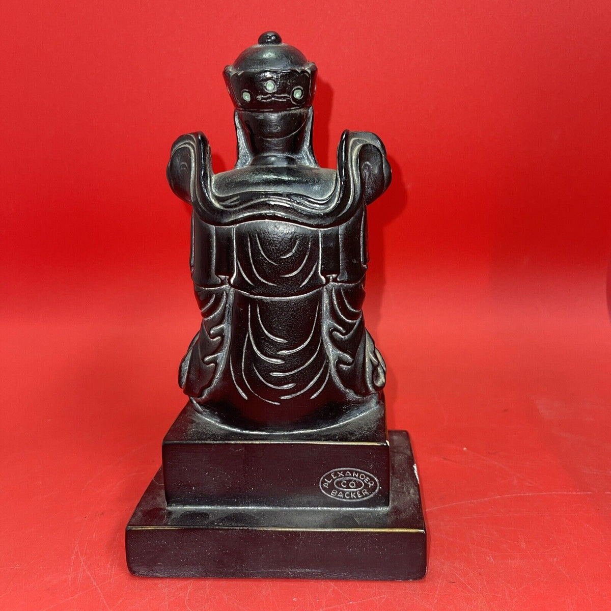 Alexander Backer Co ABCO Japanese Statue Black