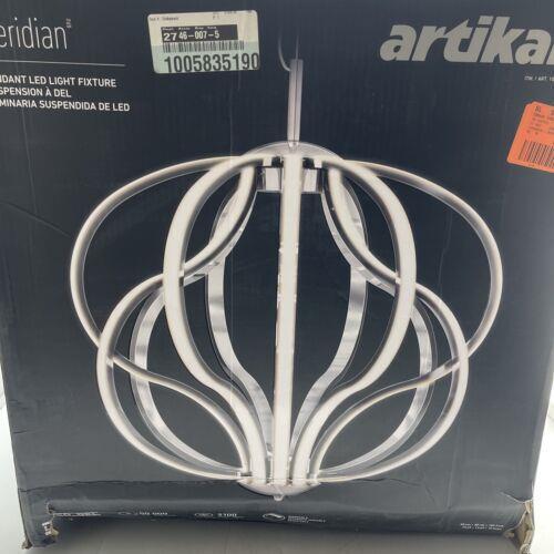 Meridian 30-Watt Integrated LED Chrome Pendant