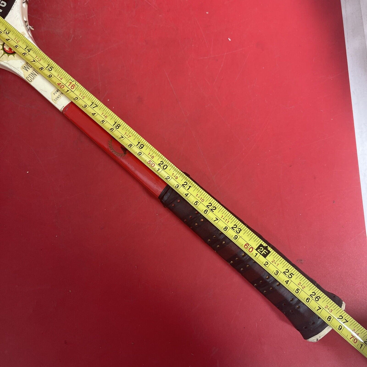 Vintage Spalding World Contender Tennis Racquet with frame