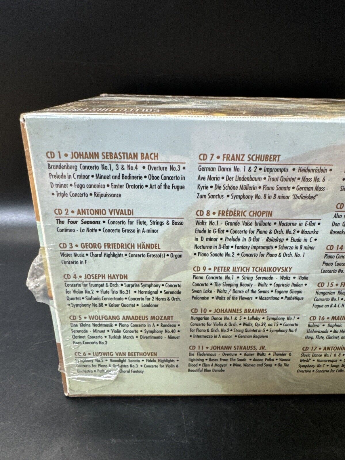 Classical Masterpieces of the Millennium Collector's Edition CD 20-Disc Boxset