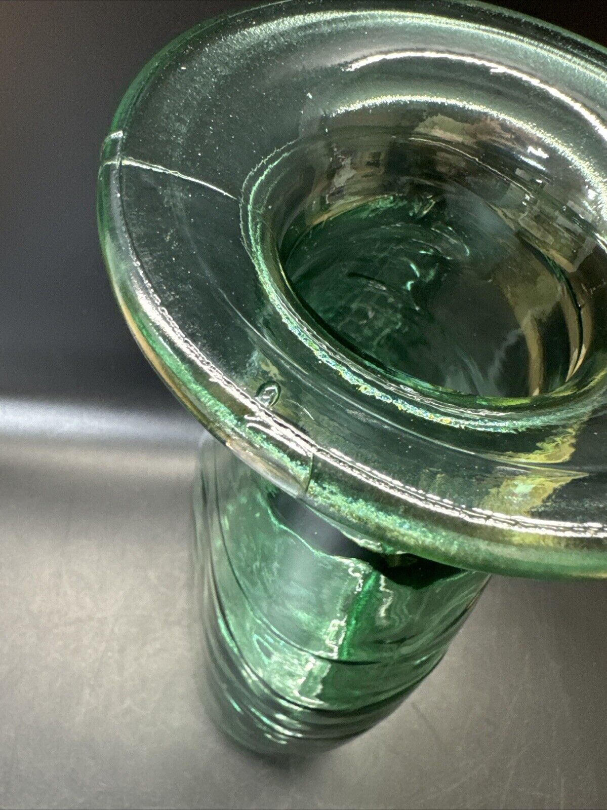 Oversized Art Glass Sculptural Vase Vessel