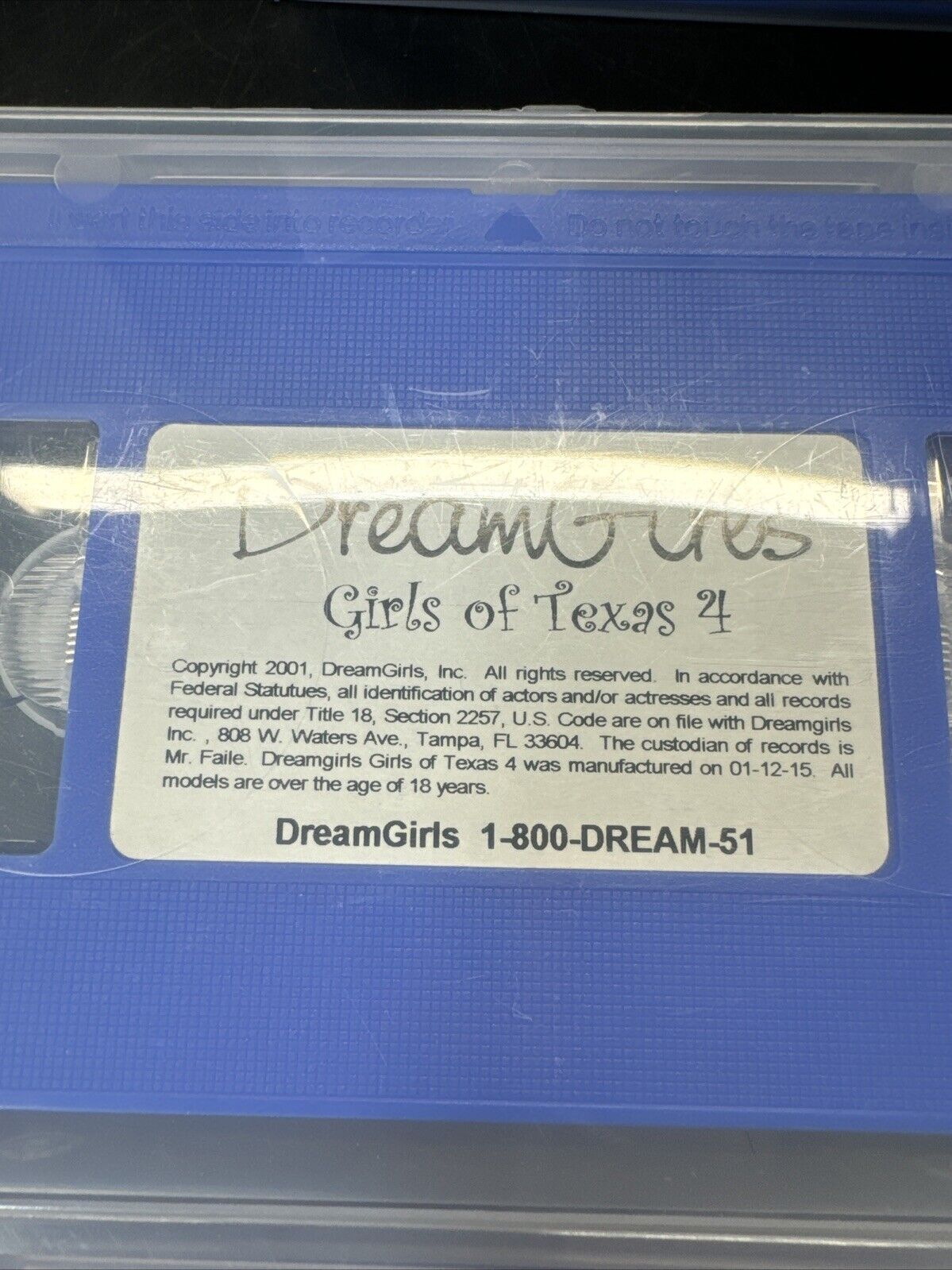 The Best Of DreamGirls Beautiful Women VHS Cassette/ Lot Of 10