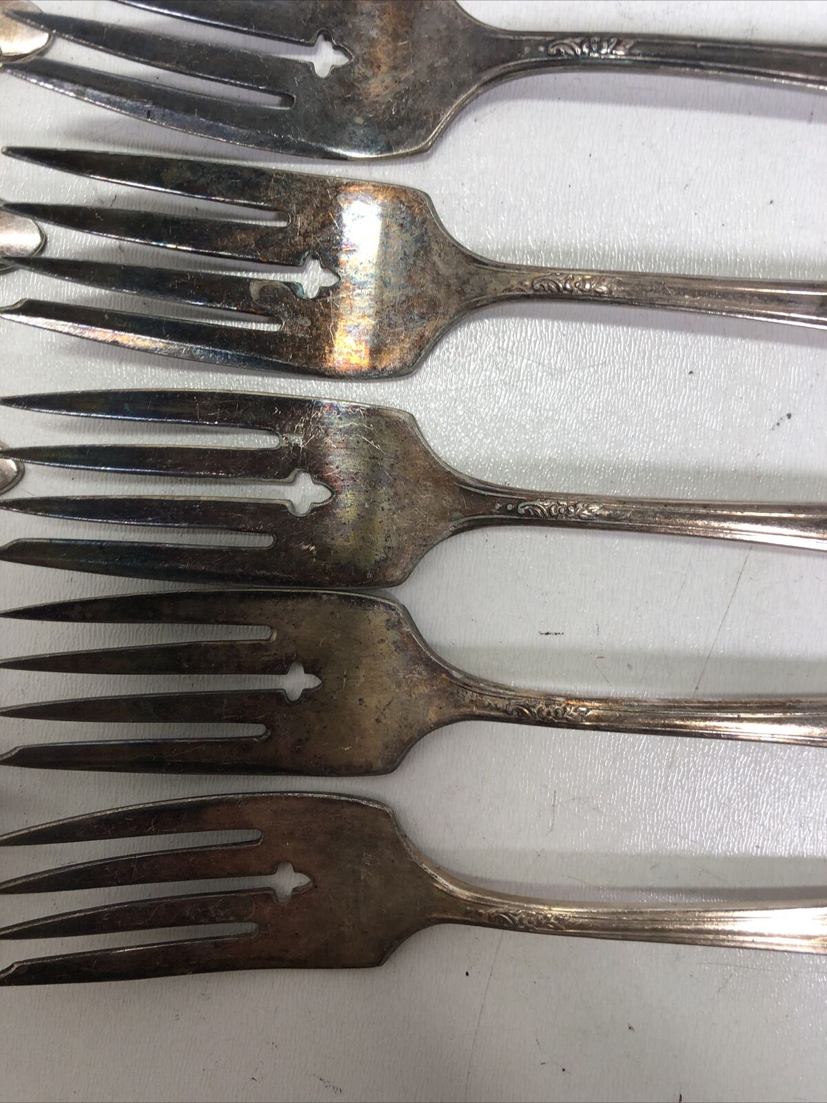 Oneida Community Tudor Plate Queen Bess Flatware 50pc