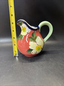 Vintage Flowers CREAMER Amethyst Hill Design