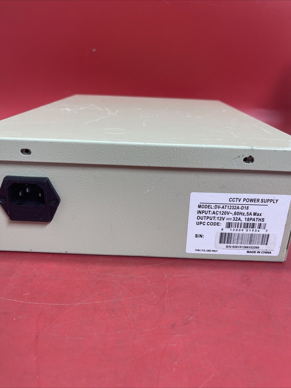 CCTV Power Supply DV-AT1232A-D18