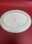Vintage Val Worth Serving Platter  First Quality Victorian 22 Kt Gold 15”x11”