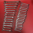 Combination Wrech Set Dropped Forged Steel 33 Pc Set Metric