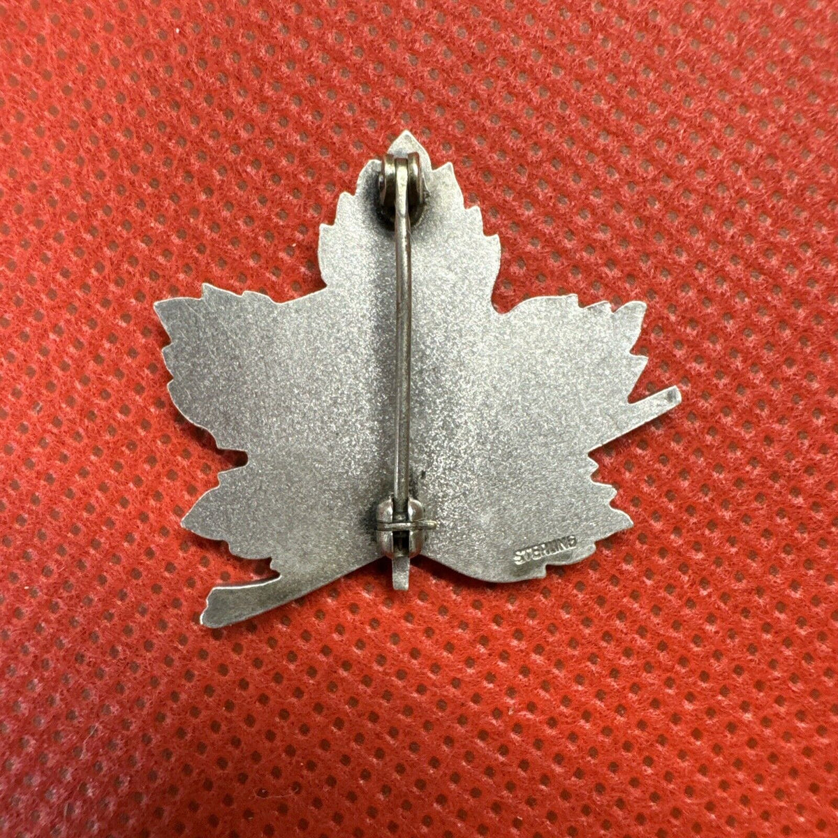 Vintage Canadian Sterling Silver Travel Souvenir Pin