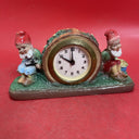 Vintage MERCEDES Made in Germany Wind Up Clock in ireland terratex base No Work