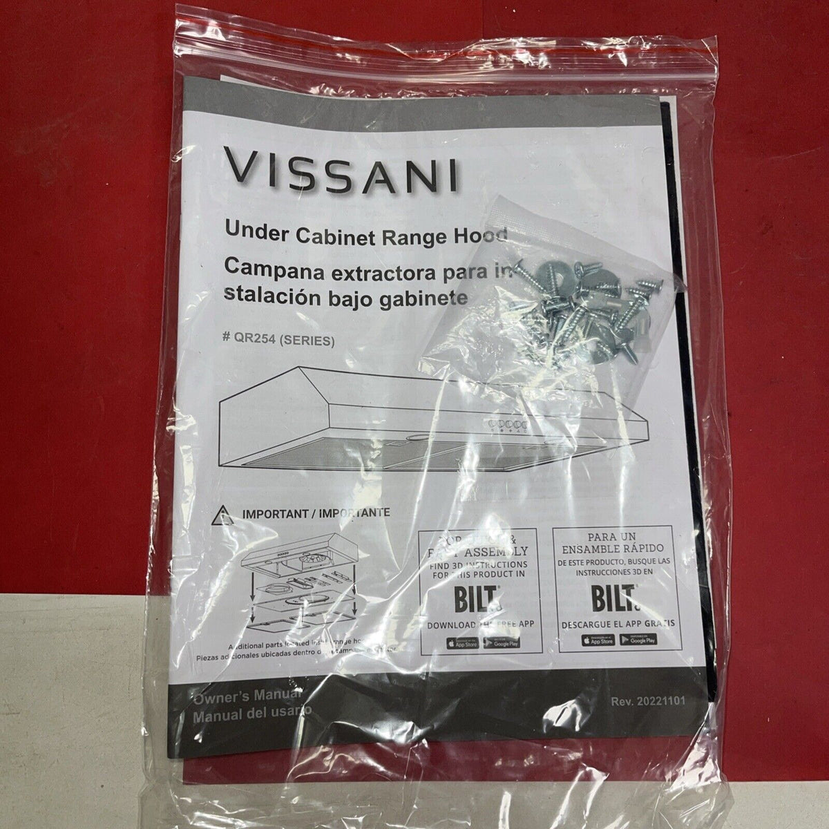 Vissani 30 in. Convertible Under Cabinet Range Hood Stainless Steel LED Lighting