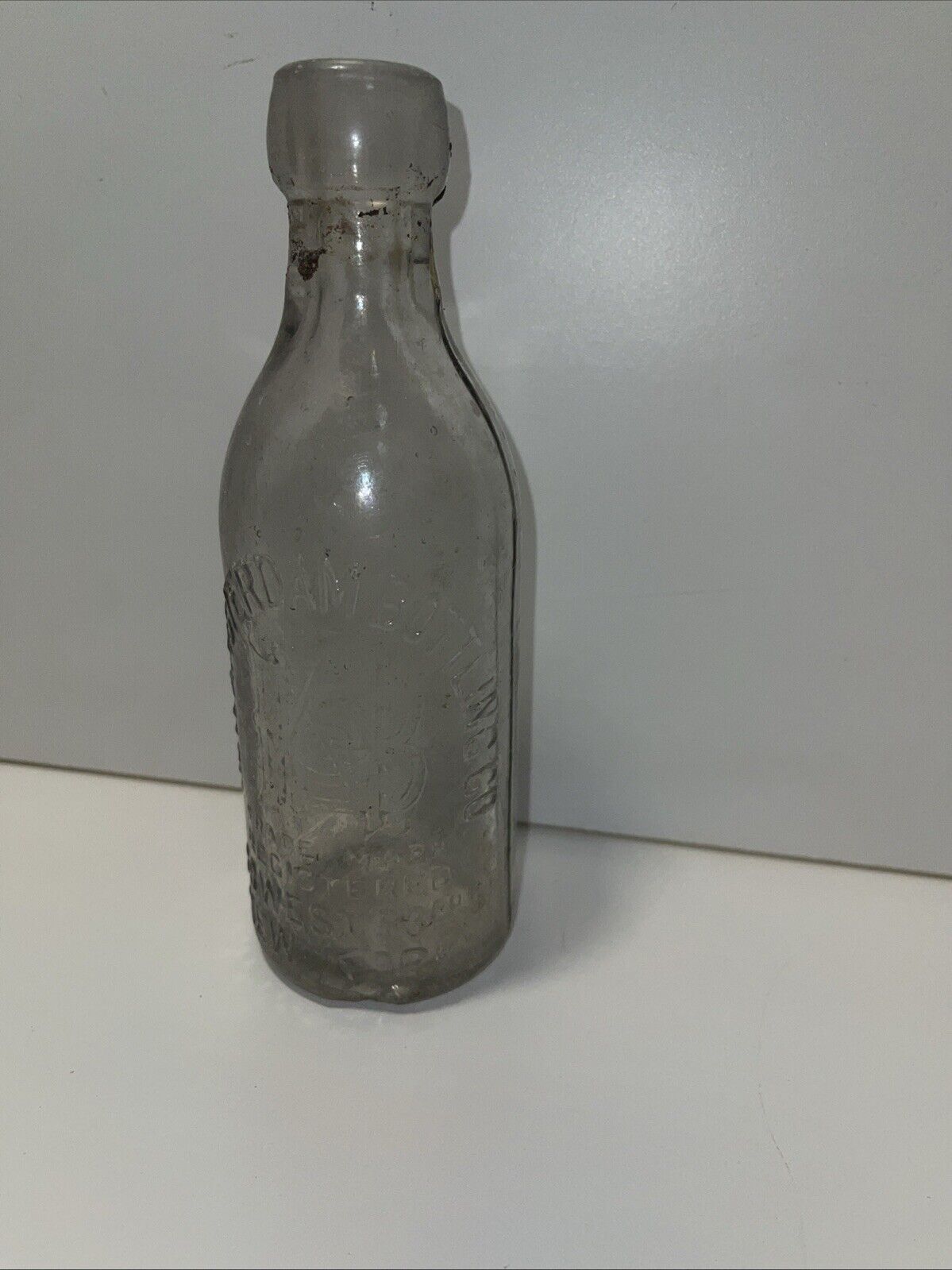 7 1/2" Antique New Amsterdam(1902-1920) Blob Top Beer Bottle