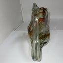 Vintage Large 20" Blown Art Glass Swan  Centerpiece Planter Bowl Dish