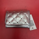 Vintage Roger Gimbel Accessories Quilted Pattern Bifold Long Wallet/Clutch Lot 2