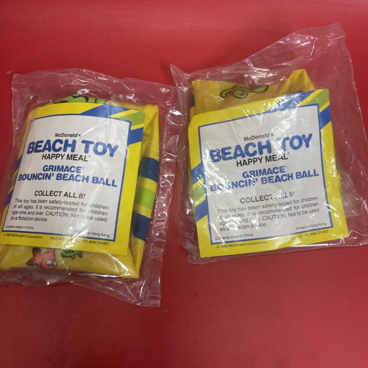 McDonald’s Beach Toy Happy Meal Lot 10