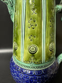 Vintage Pitcher Handled Stoneware Lidded Stein