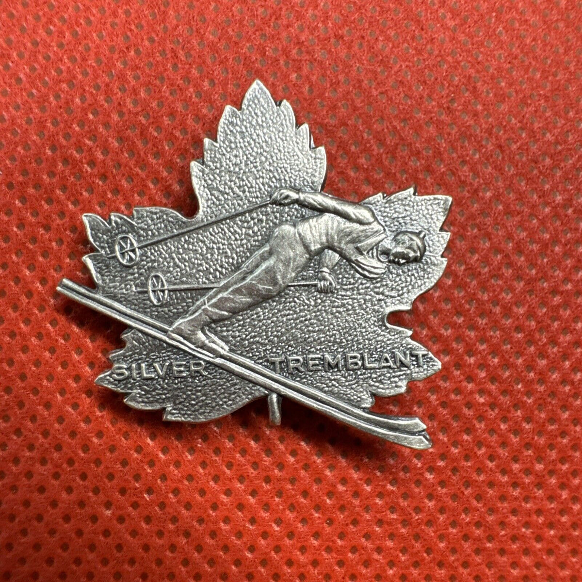 Vintage Canadian Sterling Silver Travel Souvenir Pin