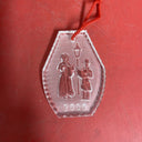 WATERFORD CRYSTAL ~CAROLERS~2000~Christmas Ornament~Joys of Winter Collection