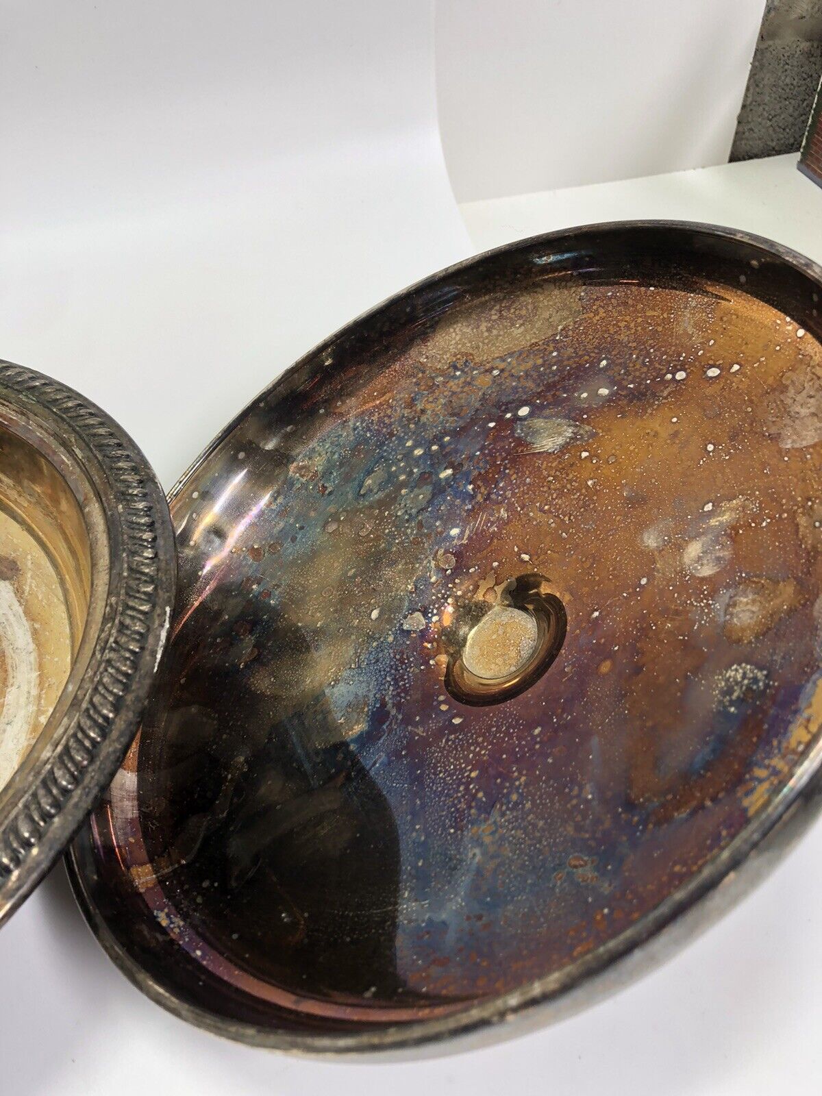 Sheffield Silver Coated Casserole Bowl
