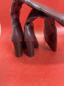 Just Fabulous Burgundy Helen Boots size 9