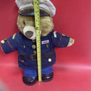 Bear Brown Teddy Bear With Marine Outfit USA Military Plush