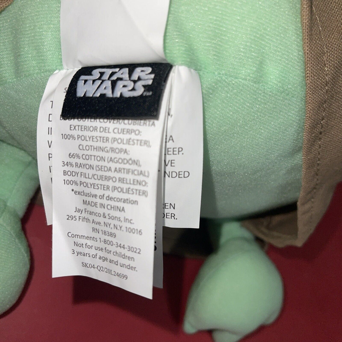 The Mandalorian Star Wars Grogu Baby Yoda Plush Lot Of 3
