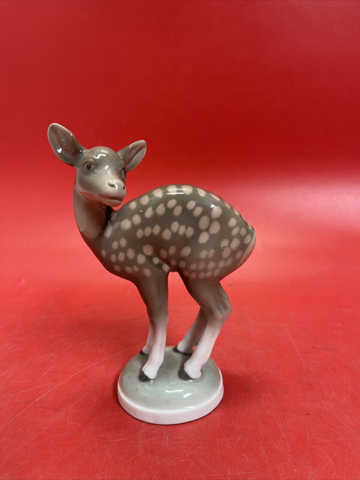 VINTAGE B&G BING & GRONDAHL PORCELAIN DEER \ FAWN FIGURINE #1929