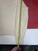 Polo Ralph Lauren Hand Knit Fisherman  Chunky Cable Knit Sweater Men’s L