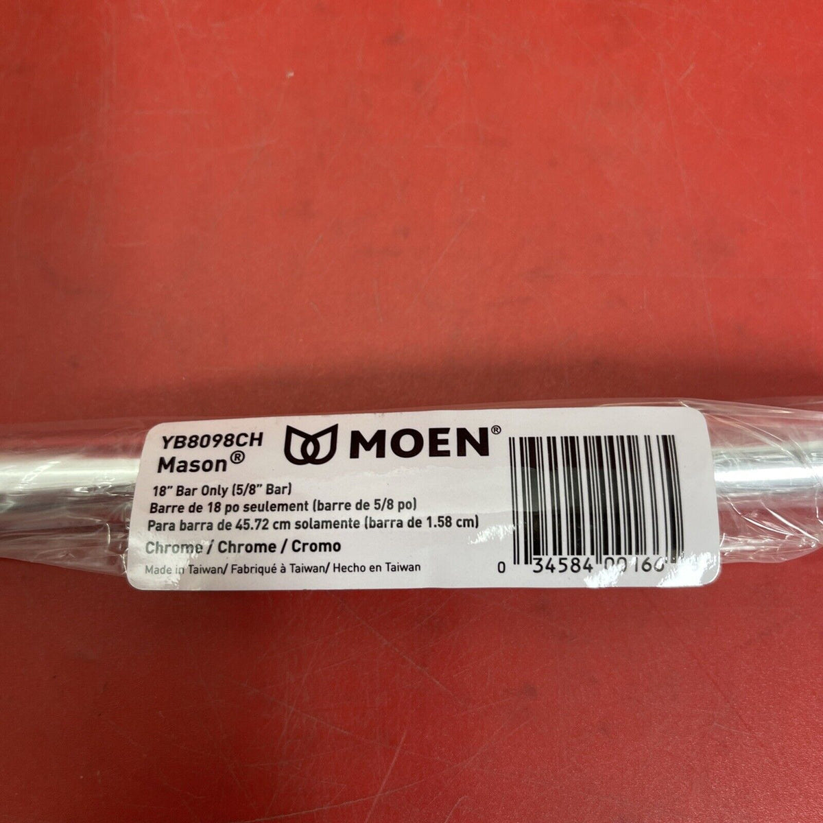 Moen YB8098 18" Towel Bar Only From The Mason Collection Lot 8