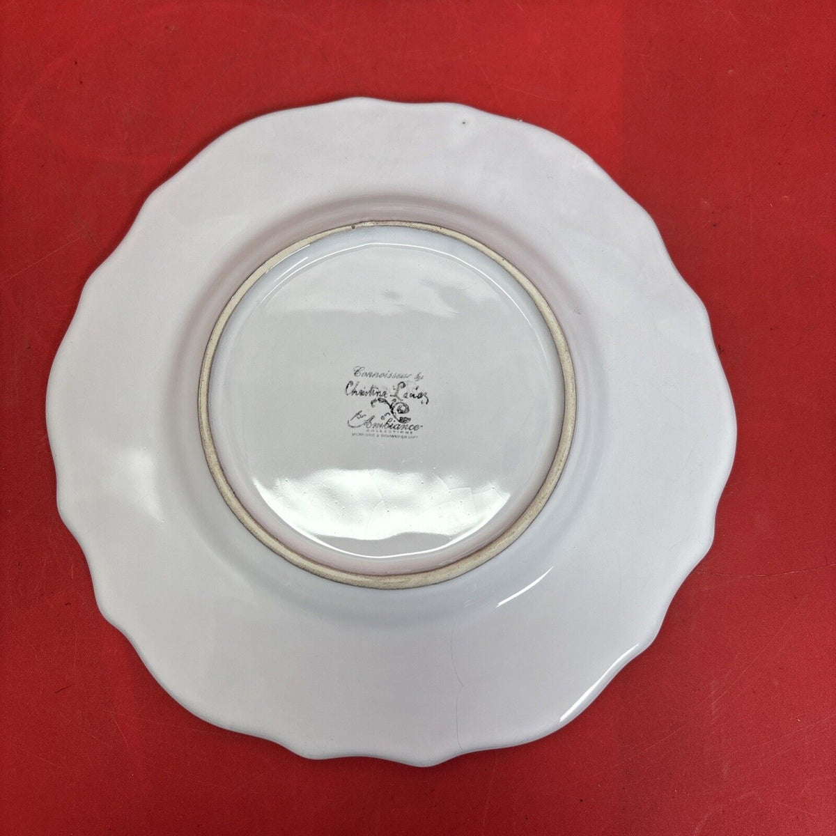 Connoisseur By Christina Ambiance/ Lot Of 5 Plates 8.5”