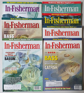 In-Fisherman Magazines Lot of 7 #1-7 (Feb 1997 - Jan 1998)