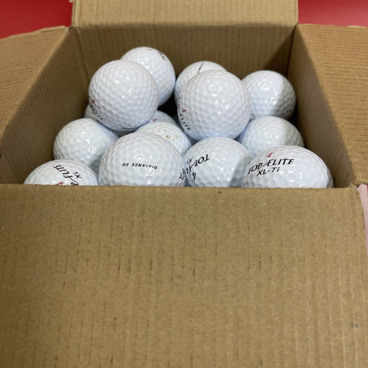 40 Top Flite 4  'Magna' 'XL-TI' 'Hot-XL' 'Tour'  Used Golf Balls