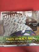 Mojang Minecraft Building Adventure Gaming White Bedding Twin Sheets