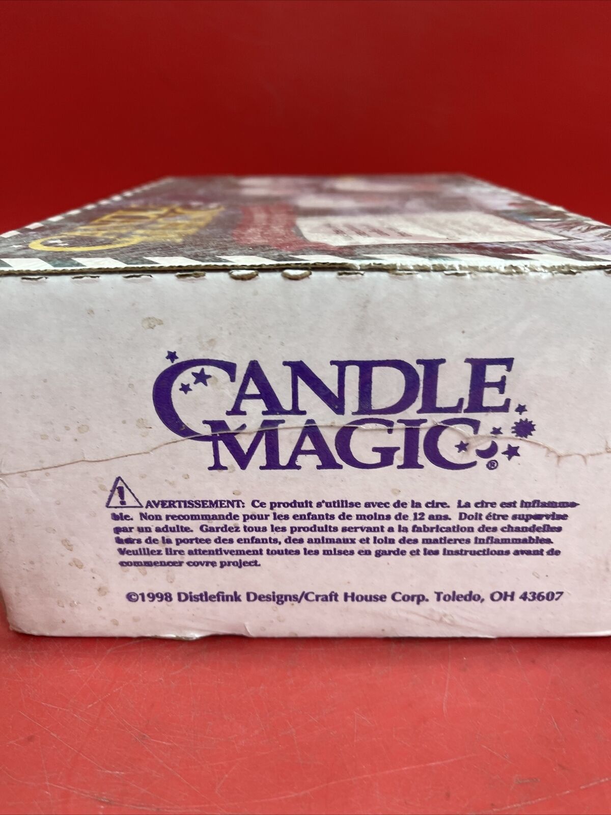 Craft House Candle Magic Snow Glowbies Candle Kit - New Sealed