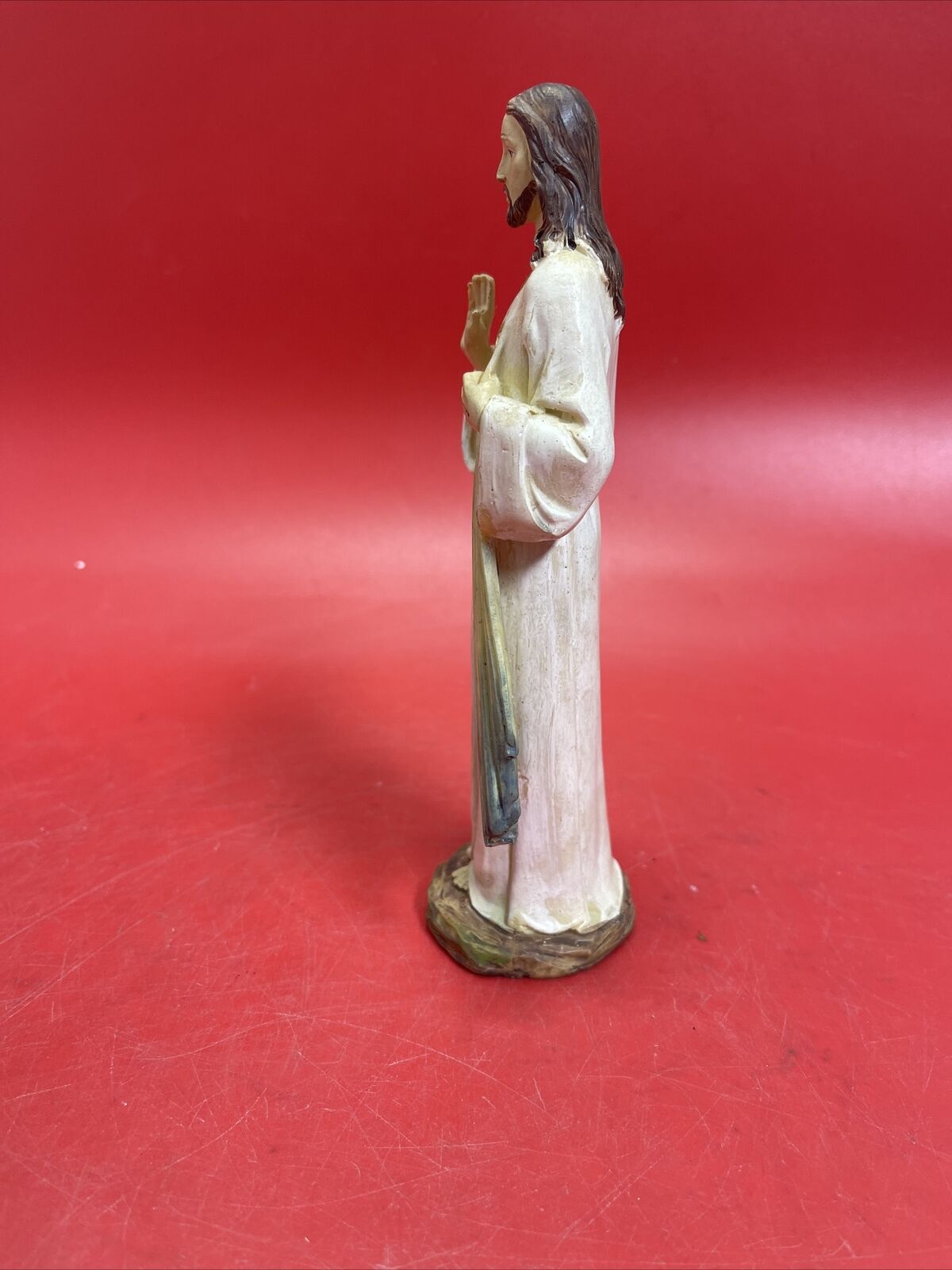 Turtle King, Resin "Christ has Risen Jesus" figurine, 8" tall