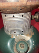 Vintage Coleman #228F Double Mantle Lantern Big Hat