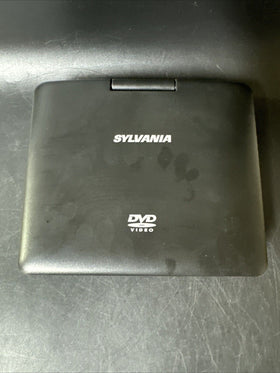 SYLVANIA SDVD7014 BLACK 7" Portable DVD Player, No Power Cord/Tested!