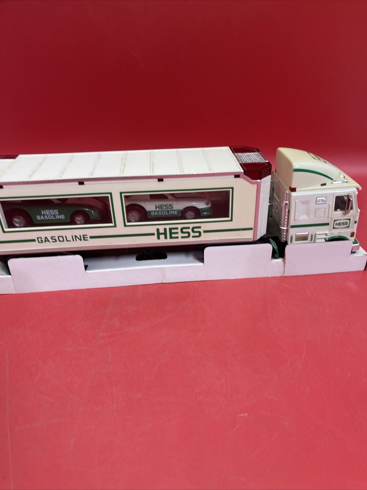 Hess Toy Truck and Racers - Collectible & Truck Toy Bank - No Box