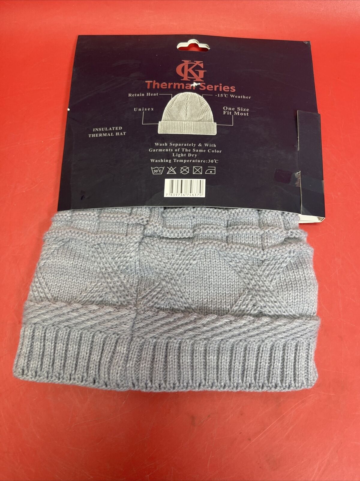 GK Thermal Series Insulated Thermal Hat Black & Grey
