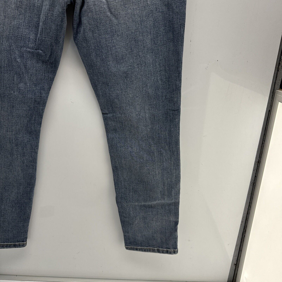 STUDIO Blue Kenova Skinny Distressed Rolled Jeans - Indigo, 12, Sz 31