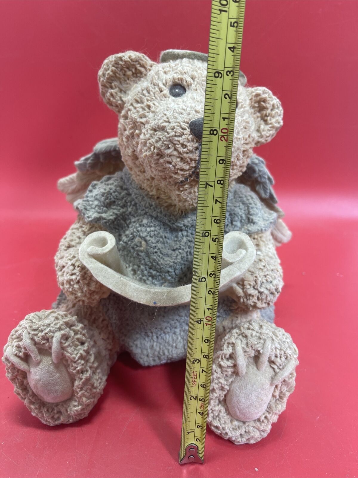 Vintage Angel Bear, with wings and halo